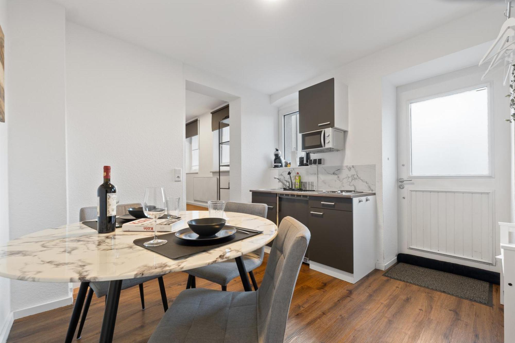 Modernes Apartement Am Rhein In Ruhiger Lage Köln Kültér fotó