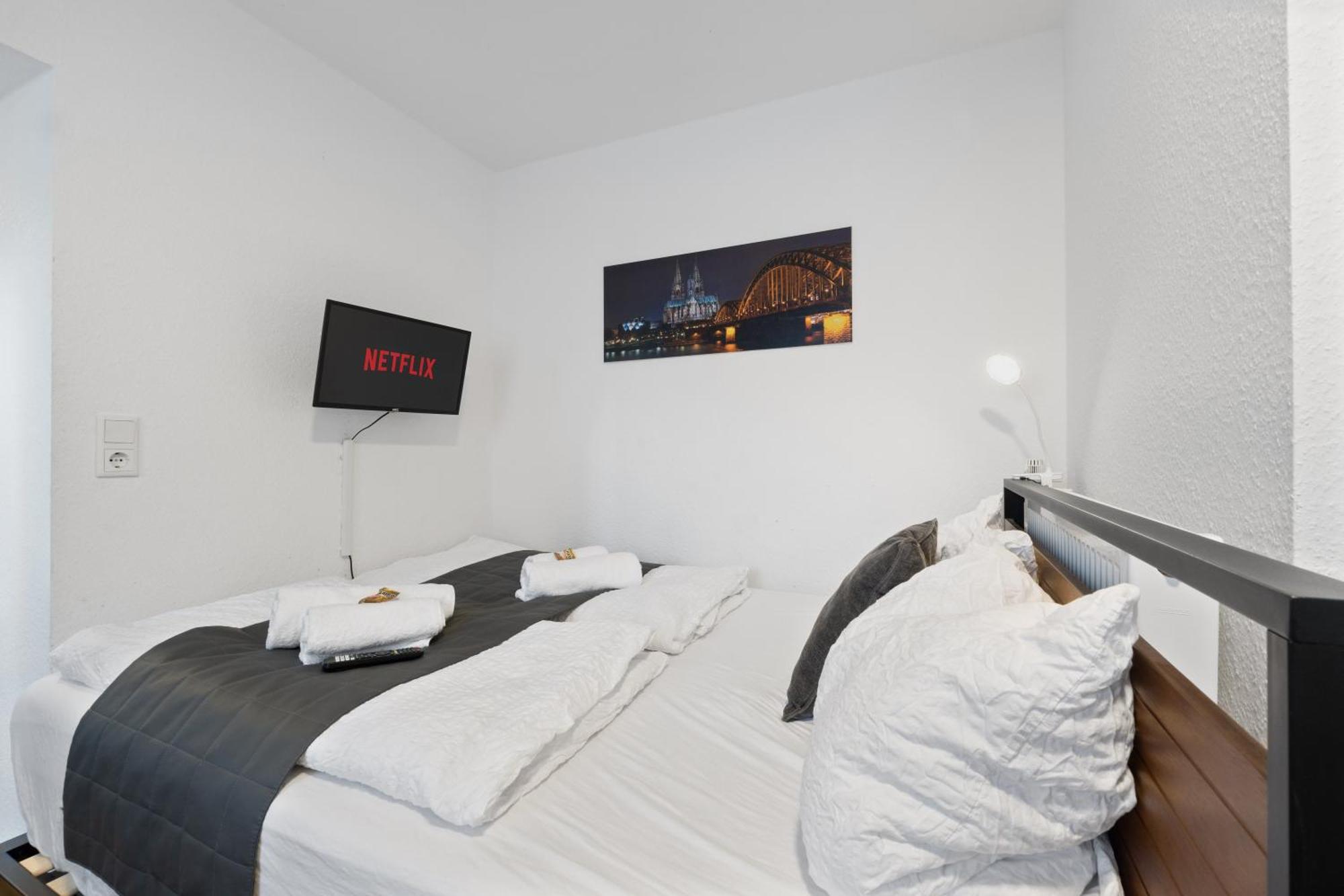 Modernes Apartement Am Rhein In Ruhiger Lage Köln Kültér fotó