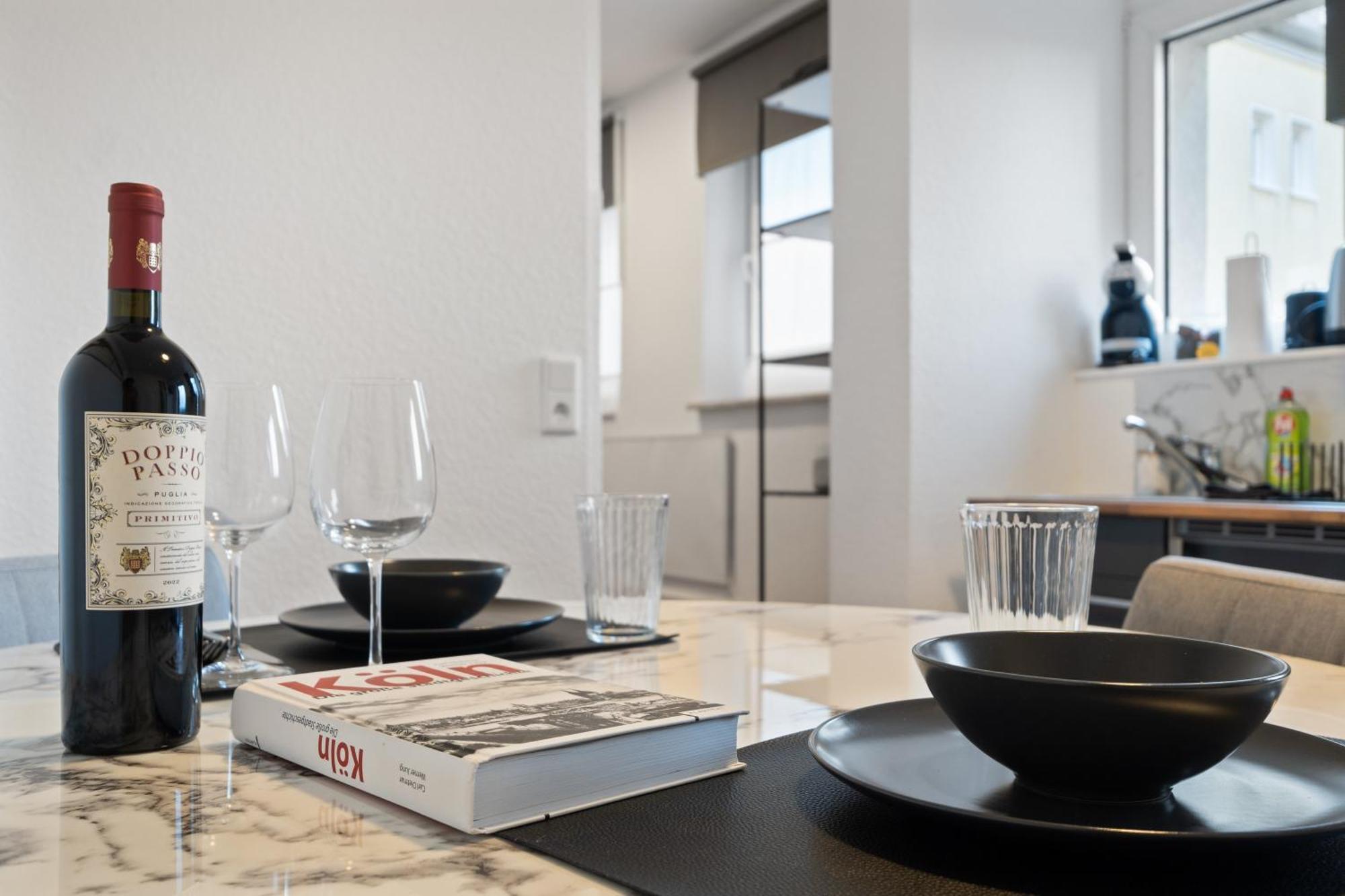 Modernes Apartement Am Rhein In Ruhiger Lage Köln Kültér fotó